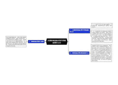 交通肇事逃逸交警不积极追捕怎么办