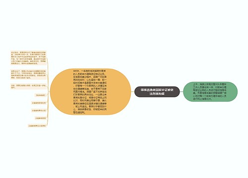 肇事逃逸者回家补证被依法刑事拘留