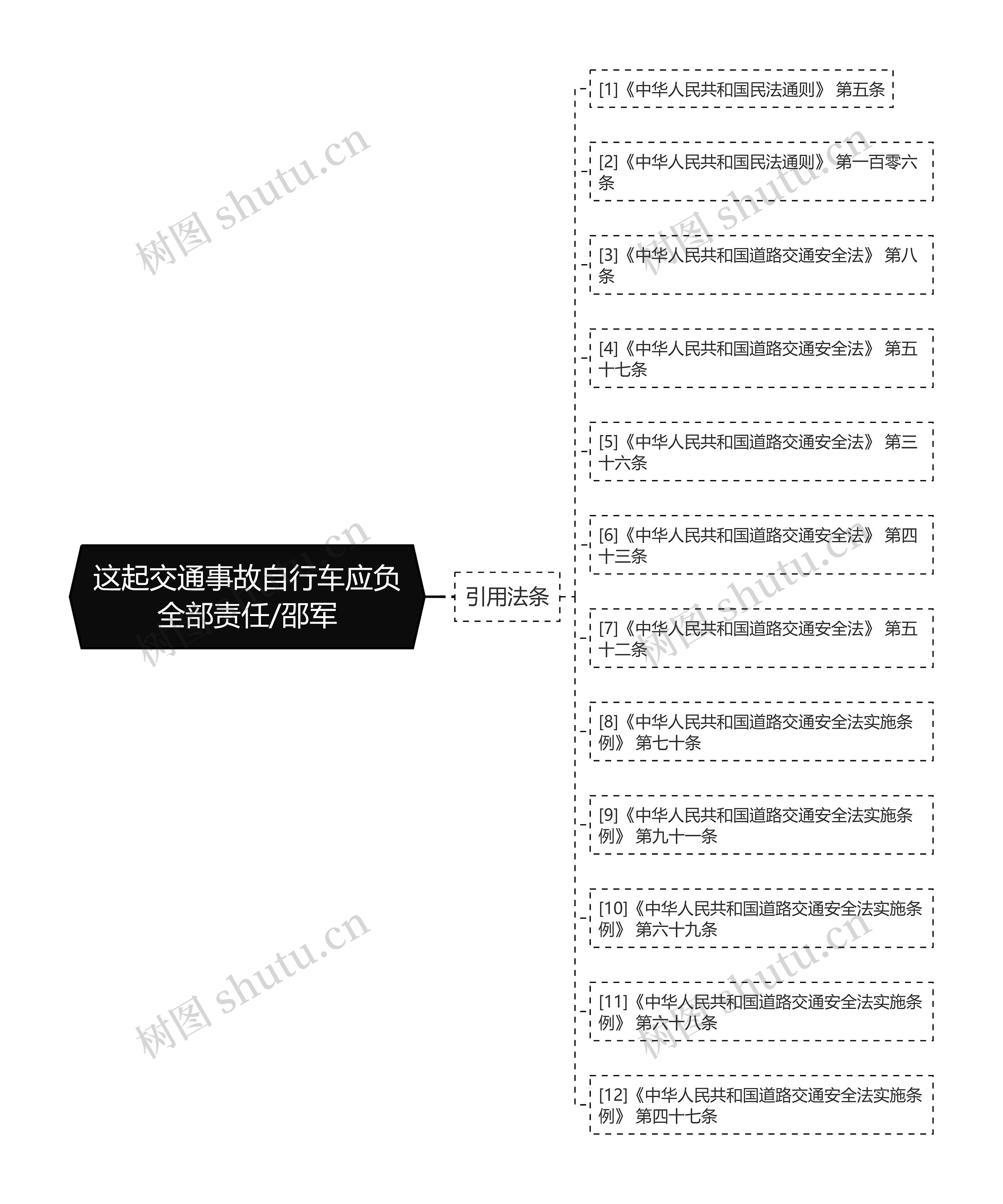 这起交通事故自行车应负全部责任/邵军