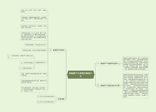 家庭财产灾害损失险是什么