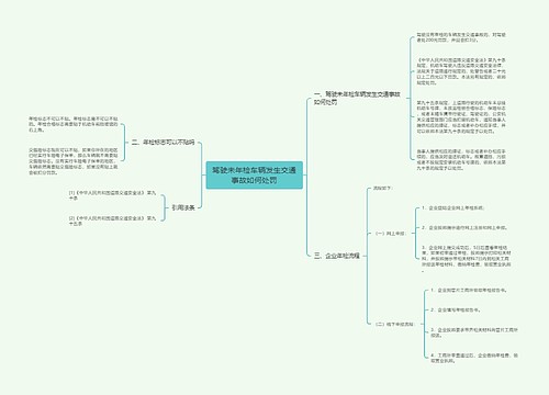 驾驶未年检车辆发生交通事故如何处罚