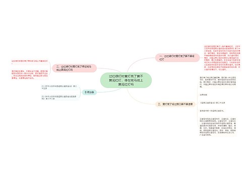 过红绿灯时黄灯亮了算不算闯红灯，停在斑马线上算闯红灯吗