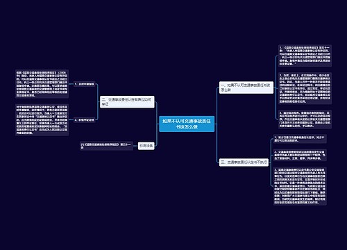 如果不认可交通事故责任书该怎么做