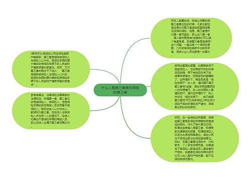 什么人是第三者责任保险的第三者