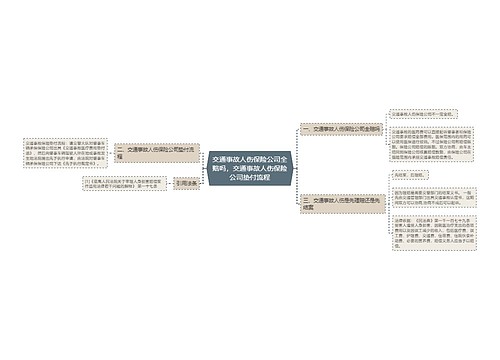 交通事故人伤保险公司全赔吗，交通事故人伤保险公司垫付流程