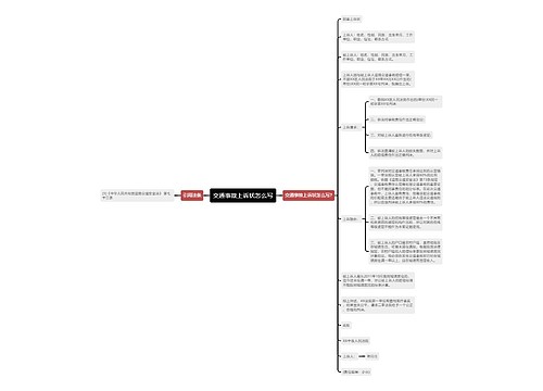 交通事故上诉状怎么写