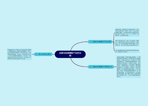 老婆出轨离婚财产如何分割