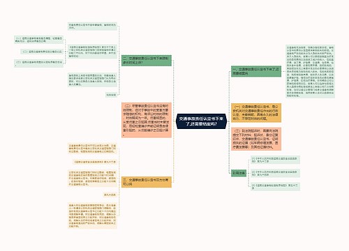 交通事故责任认定书下来了,还需要结案吗?