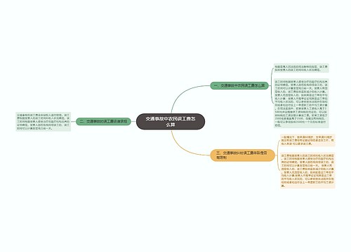 交通事故中农民误工费怎么算