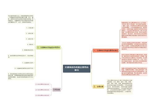 交通事故伤残鉴定费用由谁出