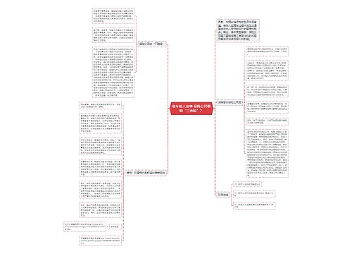 借车给人出事 保险公司要赔“三责险”？