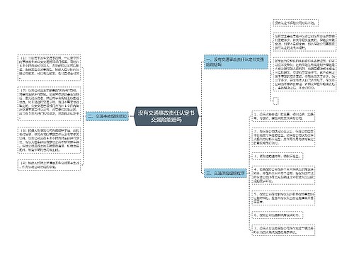 没有交通事故责任认定书交强险能赔吗