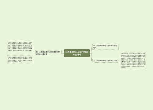 交通事故责任认定书要双方在场吗