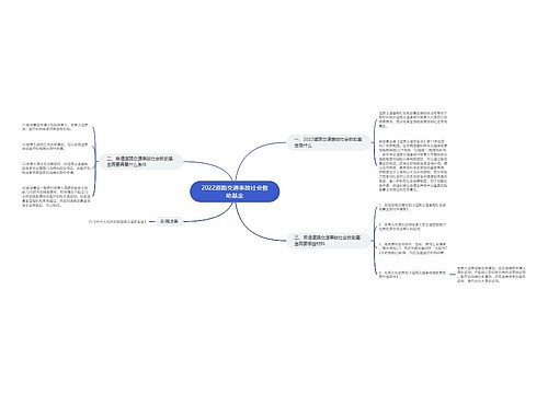 2022道路交通事故社会救助基金