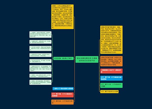 驾车突遇地震别慌 交通事故网给您支招保平安