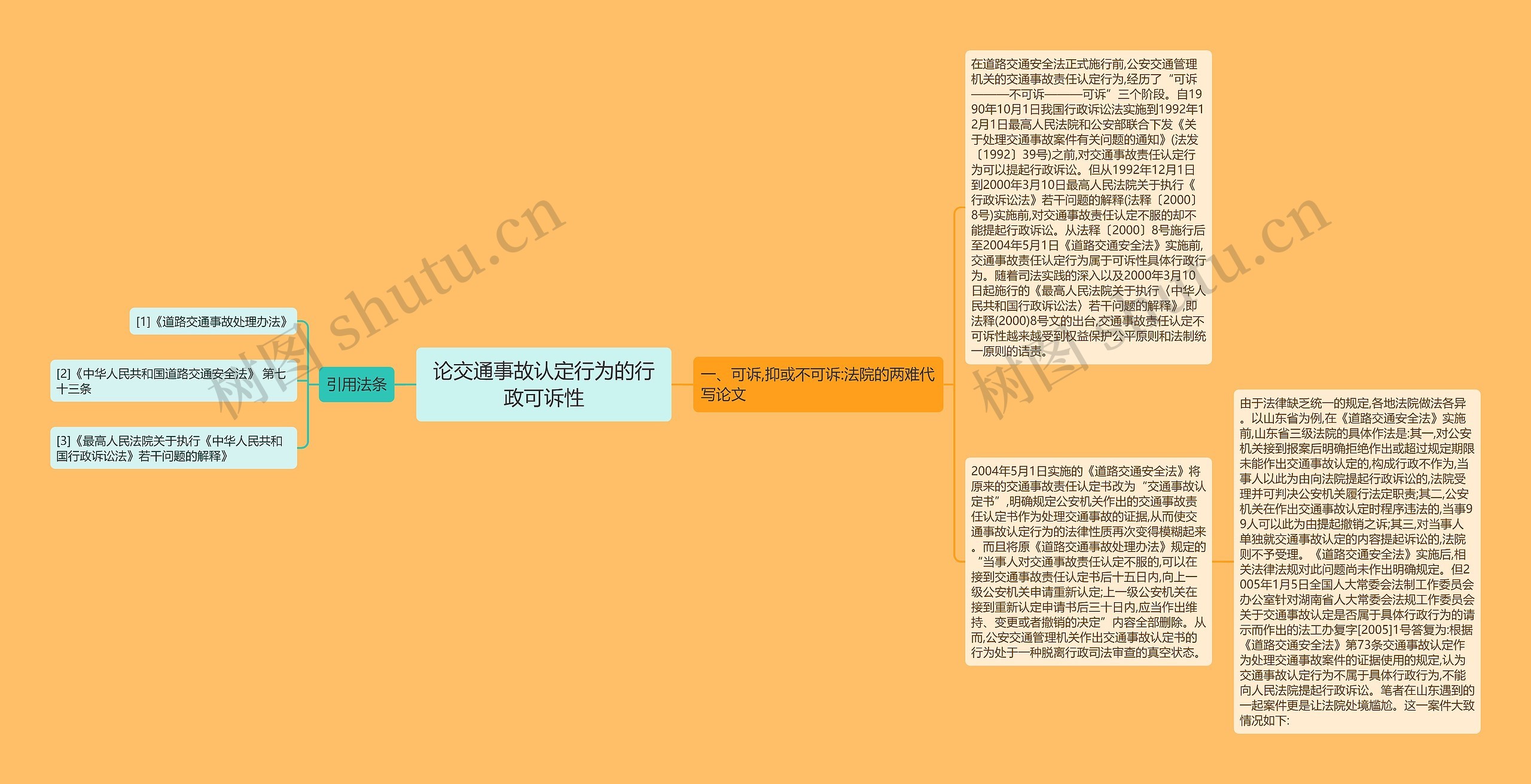 论交通事故认定行为的行政可诉性 论交通事故认定行为的行政可诉性