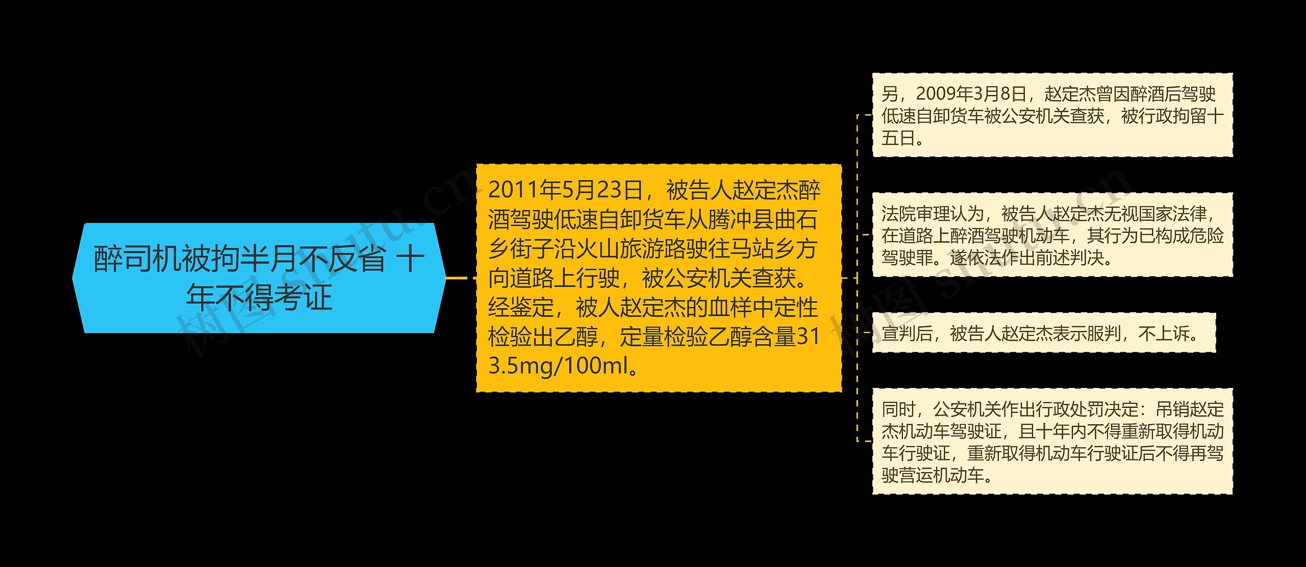 醉司机被拘半月不反省 十年不得考证