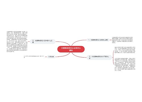 交通事故责任认定是怎么通知