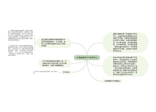 交通肇事财产损害争议