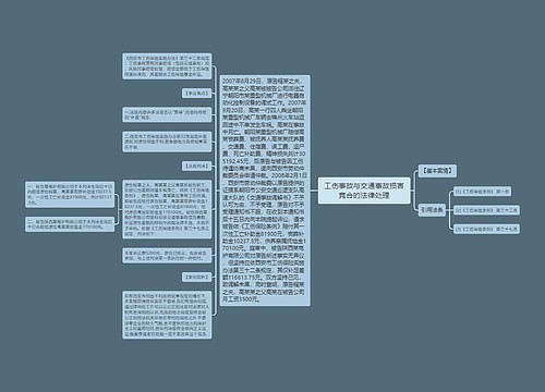 工伤事故与交通事故损害竞合的法律处理