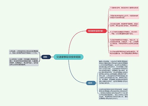 交通肇事取保候审期限