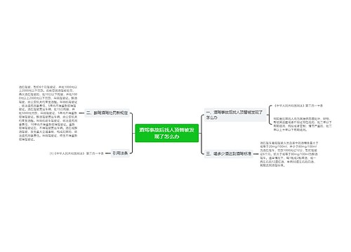 酒驾事故后找人顶替被发现了怎么办