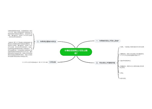 车辆受损保险公司怎么赔偿?