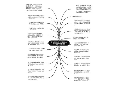 开车不带牡丹卡将罚款 北京司机添19项新罚规