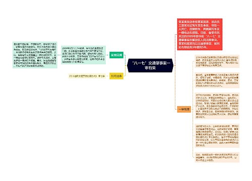 “八一七”交通肇事案一审有果