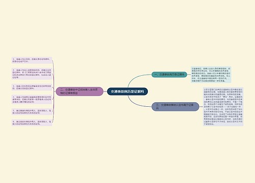 交通事故病历是证据吗