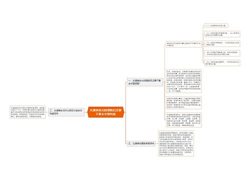 交通事故出院理赔后还要不要去交警结案