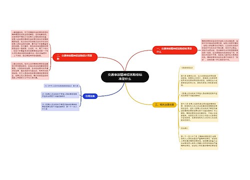 交通事故精神损害赔偿标准是什么