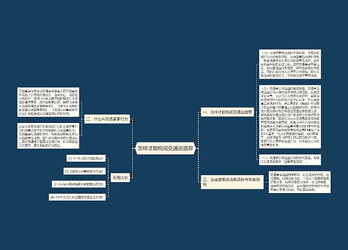 怎样才能构成交通逃逸罪