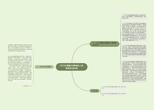 2022年最新交通事故人身损害诉讼时效