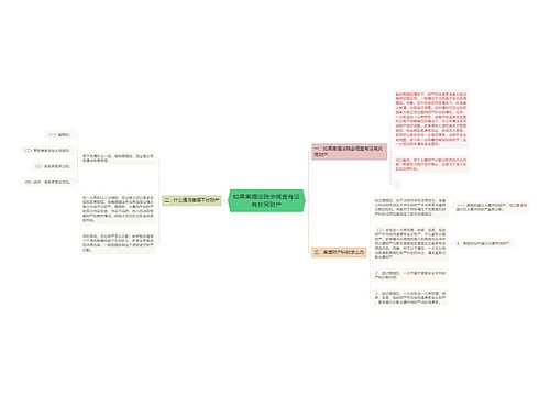 如果离婚法院会调查有没有共同财产