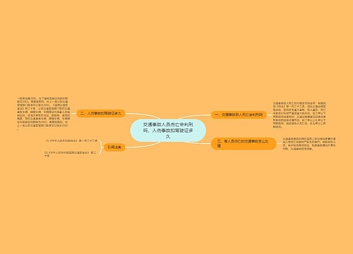 交通事故人员伤亡会判刑吗，人伤事故扣驾驶证多久