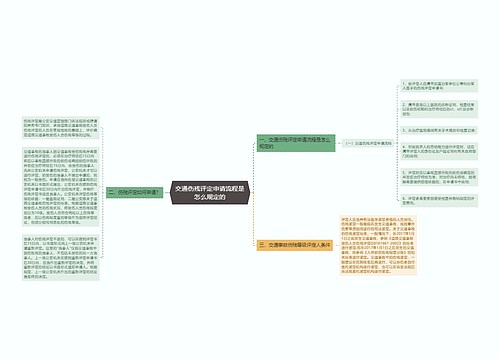 交通伤残评定申请流程是怎么规定的