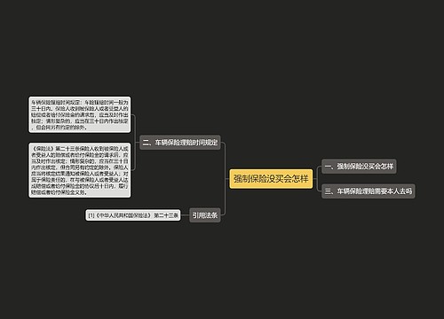 强制保险没买会怎样