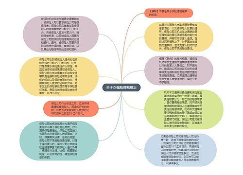 关于交强险理赔规定