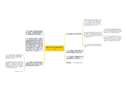 撞死70岁老人赔偿标准2022