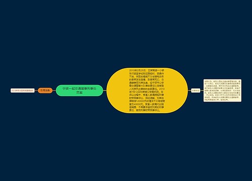 宁波一起交通肇事刑事处罚案