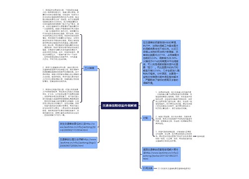 交通事故赔偿案件调解难