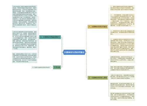 交通事故车损如何鉴定