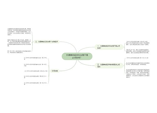 交通事故起诉车主是不是必须到场？