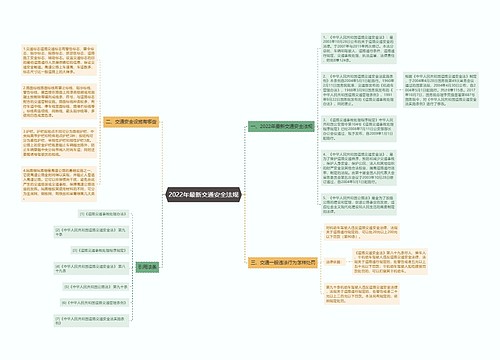 2022年最新交通安全法规