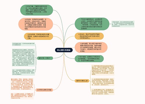 防止撞车有措施