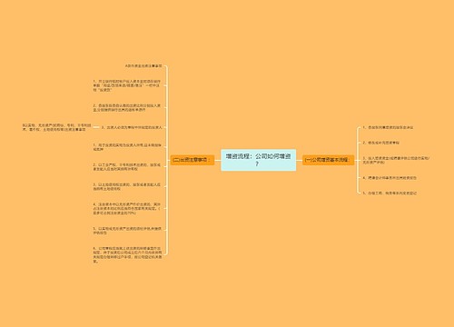增资流程：公司如何增资？