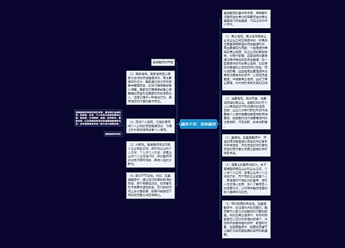 融资术语：直接融资