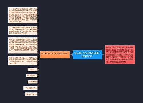 竞业禁止协议是否合理？如何判定？