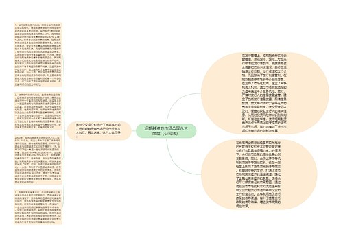 短期融资券市场凸现八大效应（公司法）